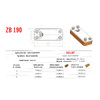 Теплообмінник паяний Zilmet ZB190 12пл. 17B1901215