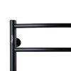 Рушникосушарка Unio LD W 500-500-5 BLK Драбинка Дуга вода чорна