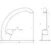 Змішувач для кухні Globus Lux Solly GLSO-0203S-2-ARENA