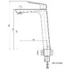 Змішувач для умивальника Topaz LEXI TL 21203-H57
