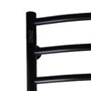 Рушникосушарка Unio LDE W 1200-500-12 BLK Драбинка Дуга Еліт вода чорна