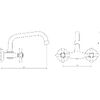 Змішувач для кухні DOMINO DMF-029-M7116-SHARM