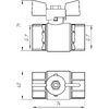 Quality Professional Кран кульовий прямий Q PROFESSIONAL 1? ВВ КБ PN40 QP151