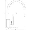Змішувач для кухні Topaz BARTS TB 07403-H36