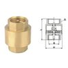 Клапан зворотного ходу води Solomon 1? C6022