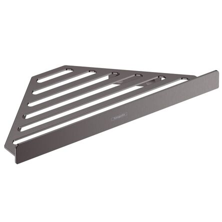 Полиця кутова Hansgrohe AddStoris, 14,8 х14, 8x30, 5см, Brushed Black (41741340)