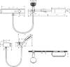Набір змішувачів HANSGROHE WALLSTORIS 24250700, білий - 24250700