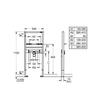 Інсталяція для раковини Grohe Rapid SL 38554001