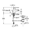 Grohe Touch Смеситель для биде, однорычажный - 32556000