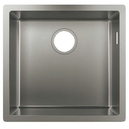 Кухонна мийка Hansgrohe S71 S719-U400 під стільницю 450х450, stainless steel (43425800)