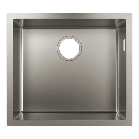 Кухонна мийка Hansgrohe S719-U500 під стільницю 550х450 сталь, Stainless Steel (43427800)