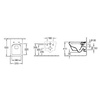 Villeroy&Boch ARCHITECTURA унітаз 37*53см Rimless підвісний, колір White Alpin - 5685R001P