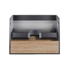 Тумба підвісна Qtap Robin 800х580х500 GRAPHITE/WHITISH OAK QT1374TPВ8002NGWO