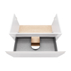 Тумба підвісна Qtap Robin 900х580х500 WHITE/WHITISH OAK QT1374TPВ9001NWWO