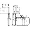 Hansgrohe AQITTURA M91 змішувач для кухні, 240, 1jet, чорний матовий - 76804670