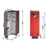Котел твердопаливний сталевий Thermo Alliance Vulcan V 4.0 SF 27
