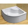 Koller Pool Піддон глибокий 90*90 напівкруглий R550 (комплект: ніжки + панель) - 45 241