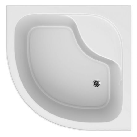 Koller Pool Піддон глибокий 90*90 напівкруглий R550 (комплект: ніжки + панель) - 45 241