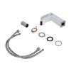Змішувач для раковини Qtap Swan Cascada QTSWA270CRW45568 Chrome/White
