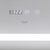 Дзеркало Qtap Mideya 700х800 з LED-підсвічуванням Touch, з антизапотіванням, з годинником, димером, рег. яскравості QT2078DCF7080W