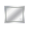 Дзеркало Qtap Mideya 800х700 з LED-підсвічуванням Touch, з антизапотіванням, з димером, рег. яскравості Reverse QT2078NCF8070W