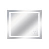 Дзеркало Qtap Mideya 800х700 з LED-підсвічуванням Touch, з антизапотіванням, з димером, рег. яскравості Reverse QT2078NCF8070W