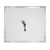 Дзеркало Qtap Mideya 800х700 з LED-підсвічуванням Touch, з антизапотіванням, з димером, рег. яскравості Reverse QT2078NCF8070W