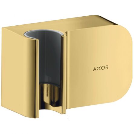Шланговое підключення AXOR Fixfit Porter One з власником, polished gold optic (45723990)