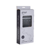 Лійка для ручного душу Qtap Rucni 260x120 мм округла QTRUC125BLM45782 Black Matt