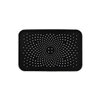 Лійка для верхнього душу Qtap Hlavova 260x180 мм прямокутна QTHLA107CRM45784 Chrome/Black