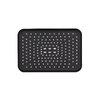Лійка для верхнього душу Qtap Hlavova 260x180 мм прямокутна QTHLA107BLM45786 Black Matt