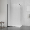 Душова перегородка Qtap Walk-In Standard BLM201.C8 100х200 см, скло Clear 8 мм, покриття CalcLess