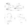 Набір змішувачів Lidz Tani (001F1+006+008F4)