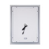 Дзеркало Qtap Mideya Classic 600х800 з LED-підсвічуванням Touch, з антизапотіванням, з годинником, димером, рег. яскравості QT2078F6151W