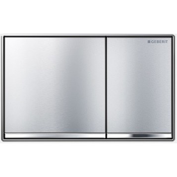 Geberit Sigma60 змивному клавіша, подвійний змив, хром шліфований - 115.640.GH.1