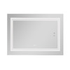 Дзеркало Qtap Cardinal 1000х700 з LED-підсвічуванням Touch, з антизапотіванням, з димером, рег. темп. кольору (3000-6500K) QT0478C10070