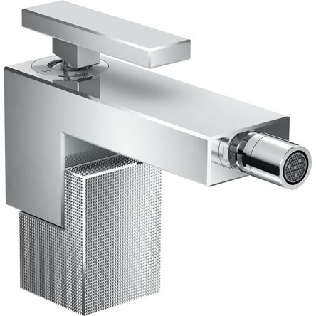 Змішувач для біде AXOR Edge з Push-open і алмазної огранюванням, хром (46211000)