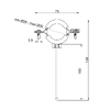 Хомут Thermo Alliance Forte 3/4" (D26-30 мм) SF10020