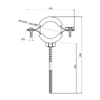 Хомут Thermo Alliance Forte 21/2" (D75-80 мм) SF10063