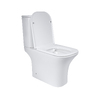 Унітаз-компакт Qtap Presto Quadro безободковий з сидінням Soft-close QT24221215AW
