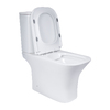 Унітаз-компакт Qtap Presto Quadro безободковий з сидінням Soft-close QT24221215AW
