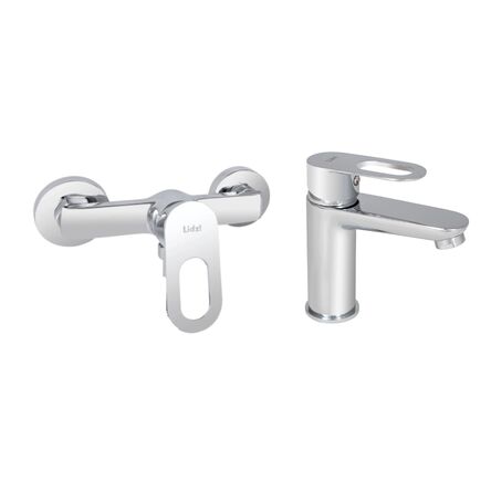 Набір змішувачів Latwa 001 + Latwa 010 Chrome