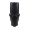 Унітаз підлоговий Qtap Scorpio Ultra Quiet безобідковий з сидінням Soft-close MATT BLACK QT14226088AMB