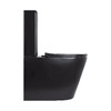 Унітаз підлоговий Qtap Scorpio Ultra Quiet безобідковий з сидінням Soft-close MATT BLACK QT14226088AMB