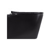 Унітаз підвісний Qtap Tern New Ultra Quiet безобідковий з сидінням Soft-close MATT BLACK QT17332303ASMB