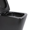 Унітаз підвісний Qtap Tern New Ultra Quiet безобідковий з сидінням Soft-close MATT BLACK QT17332303ASMB