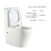 Унітаз підлоговий Qtap Virgo Ultra Quiet безобідковий з сидінням Soft-close WHITE QT18226092AW