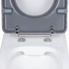 Унітаз підлоговий Qtap Freedom інклюзивний Rimless безобідковий з сидінням Soft-close WHITE QT22226098W