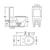 Унітаз підлоговий Qtap Grand Ultra Quiet безобідковий з сидінням Soft-close WHITE QT26228301W