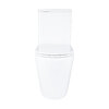 Унітаз підлоговий Qtap Dove Rimless безобідковий з сидінням Soft-close WHITE QT06228380BW